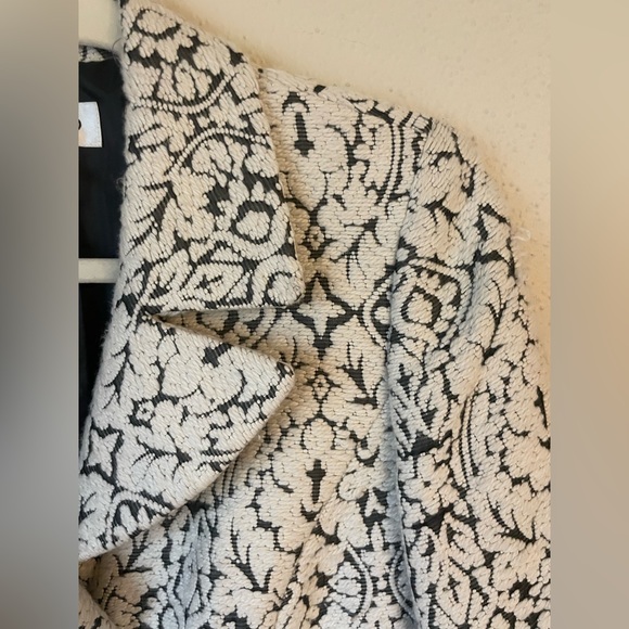 Chicos Talbots Textured Tapestry Button Blazer Jacket - Picture 4 of 6